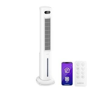 Klarstein Polar Inteligentný ochladzovač vzduchu s vodným chladením | Praktický dizajn, inteligentné ovládanie a obsluha vyobraziť