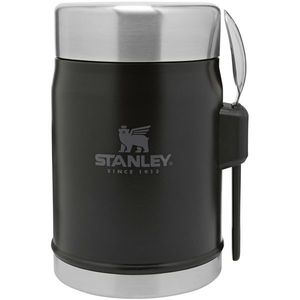 STANLEY termoska jedálenská 400ml s lyžicou/vidličkou čierna mat vyobraziť