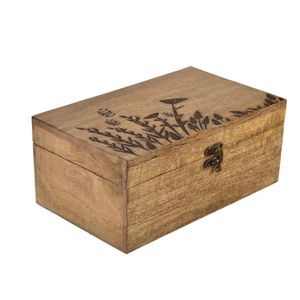 InDecor Box z mangového dreva Lúka, 26 x 16 x 11 cm, L vyobraziť