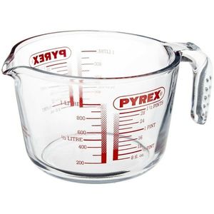 Pyrex Sklenená odmerka 1 l, 16 x 11 cm, 1000 ml vyobraziť