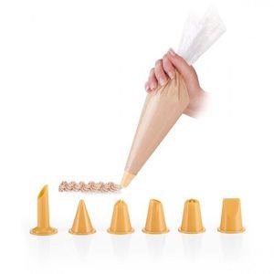 Tescoma DELÍCIA zdobiace vrecúško 30 cm, 10 ks, 6 trysiek vyobraziť