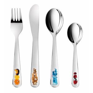 Tescoma BAMBINI Detský príbor veselé zvieratká 4 ks vyobraziť