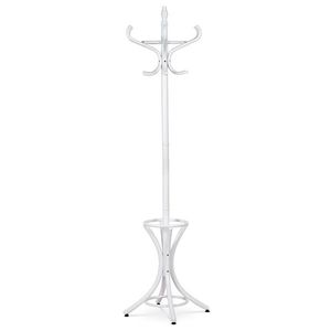 Drevený masívny vešiak biela matná, 185 cm vyobraziť