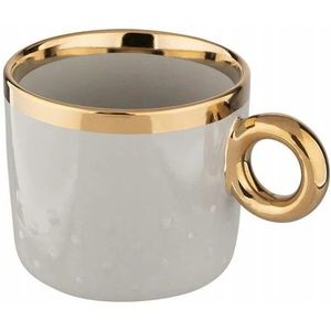 Altom Porcelánový hrnček Palazzo dots 350 ml, šalviová vyobraziť