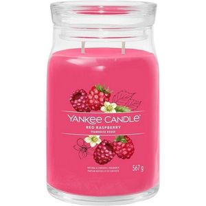 Yankee Candle Vonná sviečka veľká Signature Red Raspberry, 567 g, L vyobraziť