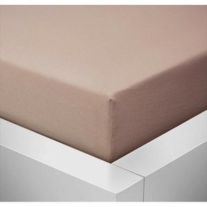 Jersey prestieradlo Standard béžová, 90 x 200 cm vyobraziť