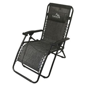 Cattara 13520 Skladacie ležadlo Alicante, antracit, 150 x 66 cm vyobraziť