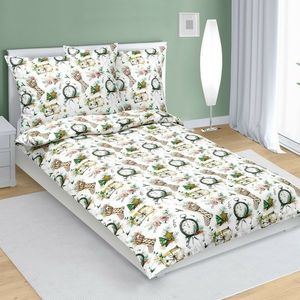 Bellatex Bavlnené obliečky Vianočný čas, 140 x 200 cm, 70 x 90 cm vyobraziť