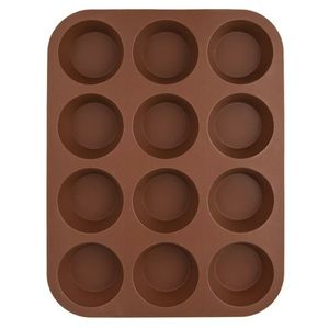 Orion Forma silikón MUFFINY 12 HNEDÁ vyobraziť
