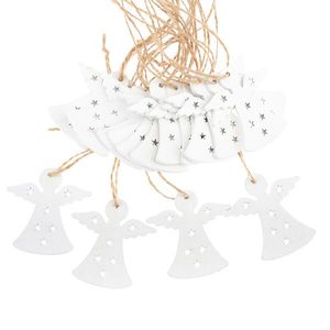 Súprava drevených závesných ozdôb Anjel, 18 ks vyobraziť