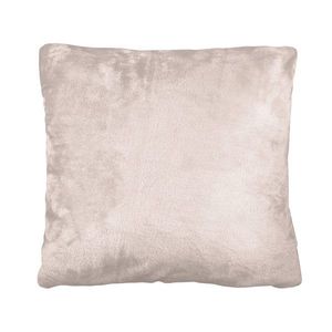 Polášek Poťah na vankúš z mikroplyšu - Biela káva | 40 x 40 cm vyobraziť