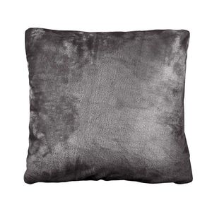 Polášek Poťah na vankúš z mikroplyšu - Tmavošedá | 40 x 40 cm vyobraziť