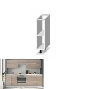 KONDELA Line D20 dolná kuchynská skrinka biela vyobraziť