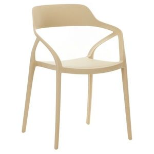 KONDELA Alfio stohovateľná stolička sivohnedá (tauupe) vyobraziť