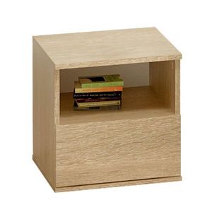 KONDELA Doli nočný stolík dub sonoma vyobraziť