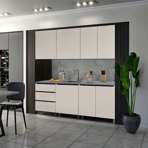 KONDELA Asti 200 kuchynská linka kašmír vyobraziť