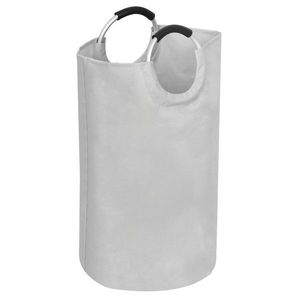 KONDELA Darilo kôš na prádlo sivá vyobraziť