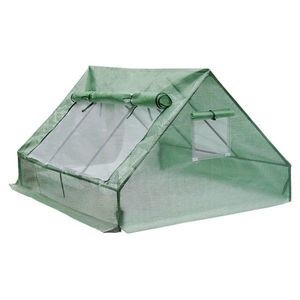 KONDELA Grene záhradný fóliovník 180x140x94 cm zelená vyobraziť