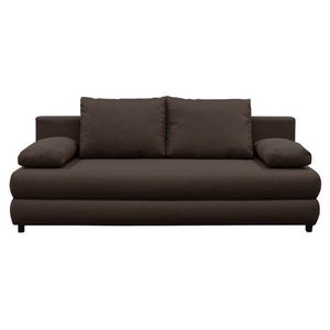 KONDELA Blum rozkladacia pohovka s úložným priestorom hnedá vyobraziť