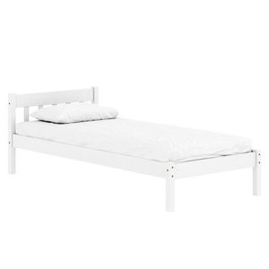 KONDELA Mavil 90 drevená posteľ s roštom 90x200 biela vyobraziť