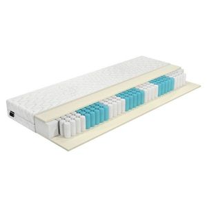 KONDELA Rolko 80 obojstranný taštičkový matrac 80x200 cm biela vyobraziť