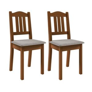 KONDELA Rendy K3 jedálenská stolička (2ks) jelšové drevo / látka Aragon 80 vyobraziť