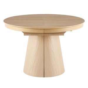 KONDELA Nanet 115/150/185 rozkladací jedálenský stôl svetlý dub vyobraziť