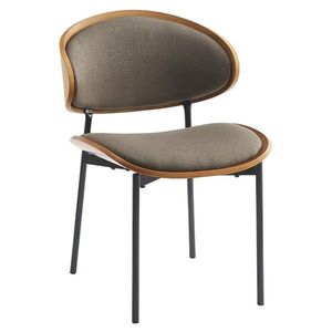 KONDELA Nuria jedálenská stolička hnedá / jaseň / čierna vyobraziť