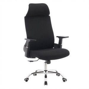 KONDELA Holger kancelárske kreslo čierna / chróm vyobraziť
