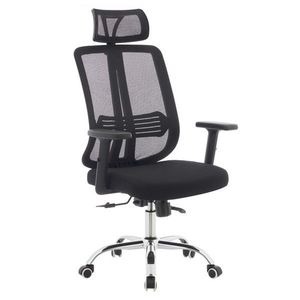 KONDELA Duval kancelárske kreslo čierna / chróm vyobraziť