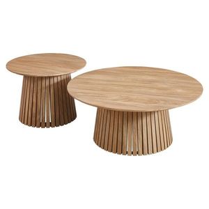 KONDELA Zeken Typ 2 konferenčný stolík (2 ks) dub vyobraziť