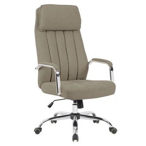 KONDELA Jody kancelárske kreslo béžová / chróm vyobraziť