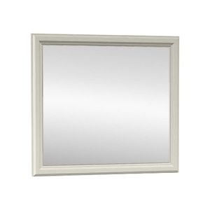 KONDELA Vendy W-21 zrkadlo na stenu kašmír krémová / dub vyobraziť