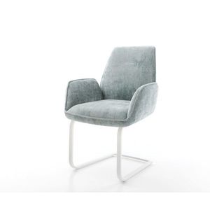 Jedálenská stolička Zoa-Flex mikrovlákno pastelovo modrá jedálenská vyobraziť