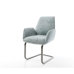 Jedálenská stolička Zoa-Flex mikrovlákno pastelovo modrá jedálenská vyobraziť