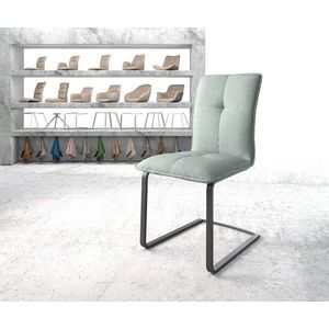 Jedálenská stolička Maddy-Flex tkanina pruhy mentolová jedálenská vyobraziť