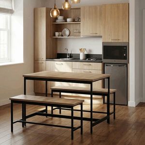 Jedálenský set s 2 lavicami AUT-G1175 vyobraziť