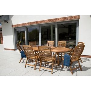 Záhradná jedálenská zostava 11 ks vyobraziť