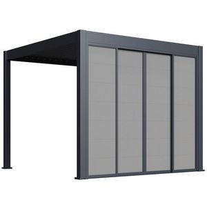 Posuvná zástena pre bioklimatickú pergolu Rojaplast vyobraziť