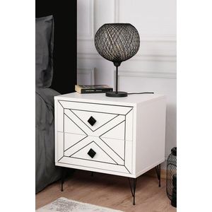 Nočný stolík Luna - White vyobraziť