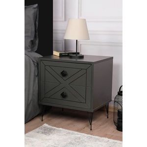 Nočný stolík Luna - Anthracite vyobraziť