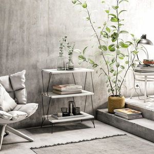 Príručný stolík / Odkladací stolík Lazandos - White vyobraziť