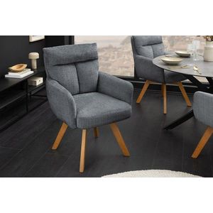 Otočné jedálenské kreslo 2 ks GYES Dekorhome vyobraziť