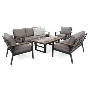 Záhradná sedacia súprava 5 ks vyobraziť