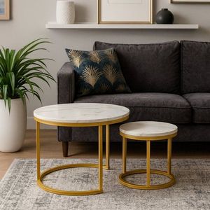 Konferenčný stolík DAMON 2 ks Tempo Kondela vyobraziť