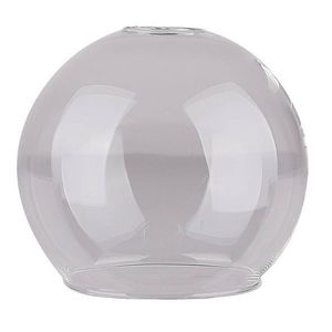 Okrúhle sklenené tienidlo, bezfarebné, E14, pre žiarovky Dixi / Ozzo vyobraziť