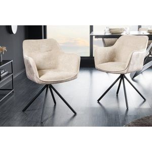 Otočné jedálenské kreslo 2 ks TEMUS Dekorhome vyobraziť