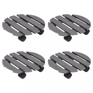 Podstavec pod kvetináč 4 ks Dekorhome vyobraziť