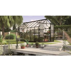 Skleník URANUS 11500 číre sklo 3 mm Dekorhome vyobraziť