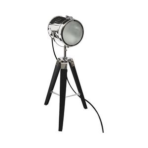 Atmosphera - Stolná lampa EBOR 1xE14/25W/230V borovica/lesklý chróm 121563C vyobraziť